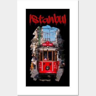 Istanbul: Taksim Tram Posters and Art